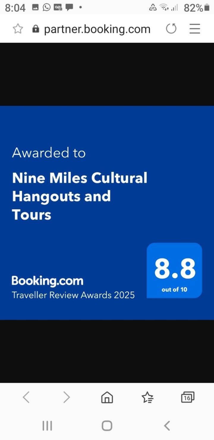 Nine Miles Cultural Hangouts&Tours Stepney Exterior foto